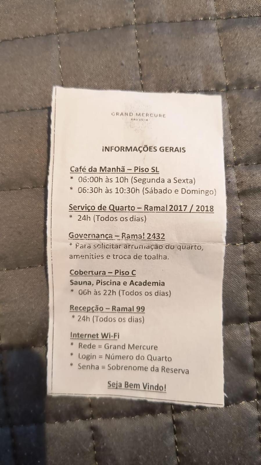 Hotel Grand Mercure Flat Particular Com Varanda, Garagem E Wi-Fi Brasília Exterior foto